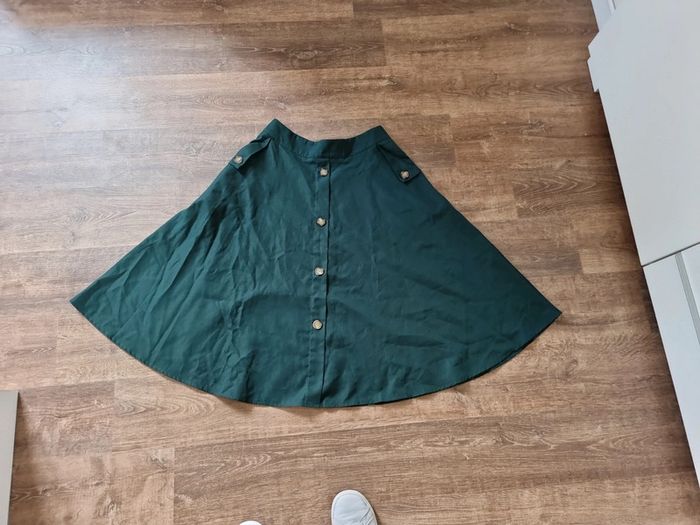 Jupe longue verte