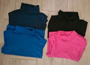 Lot hauts col roule 4 ans