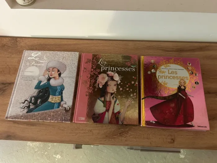 Lot de livres princesses