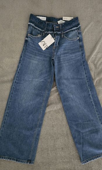 NEUF (non porté) superbe jeans wide leg 12ans fille 