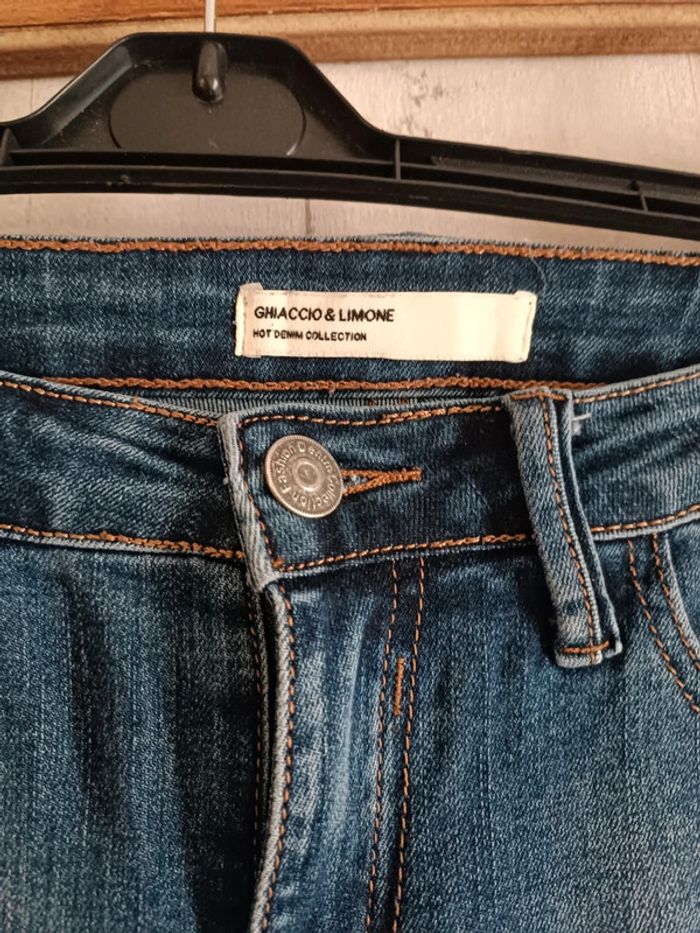 Jean skinny bleu - photo numéro 4