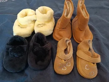 Lot de chaussures naissance