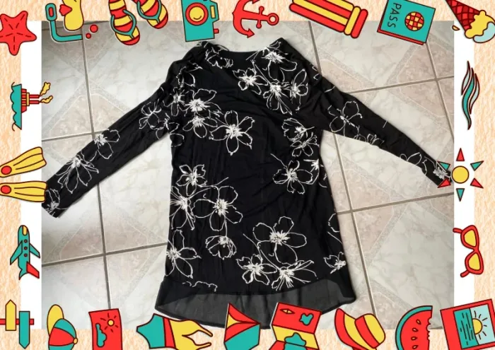 Blouse manches longues roman - photo numéro 6