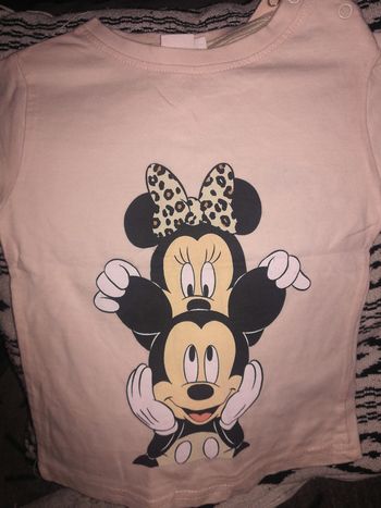 T-shirt taille 86cm zeeman Disney Minnie