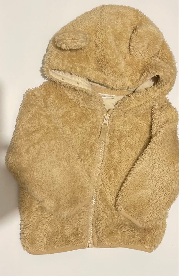 Veste polaire beige mixte