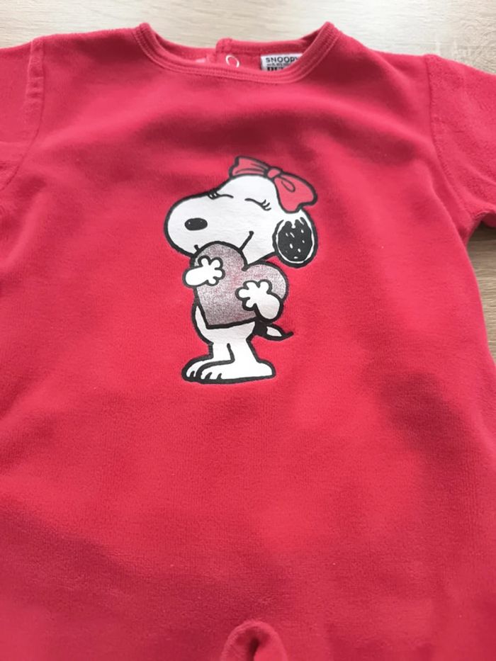 Pyjama snoopi 1 mois - photo numéro 2