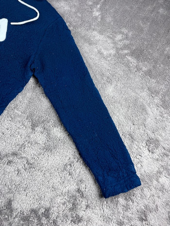 Sweat à Capuche Polaire FILA Bleu Marine Taille L – Logo Brodé - photo numéro 10