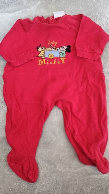 Pyjama bébé garçon Mickey 3 mois