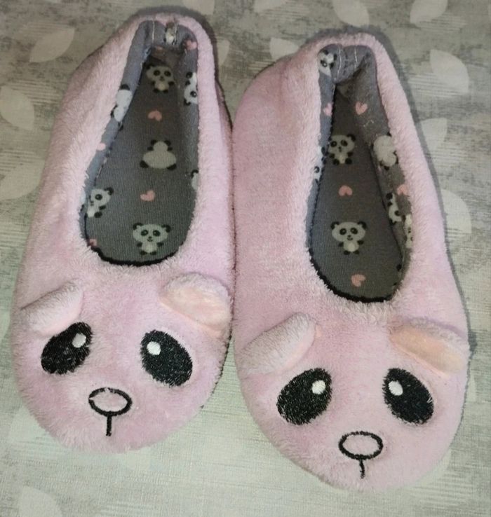 Chaussons panda t28