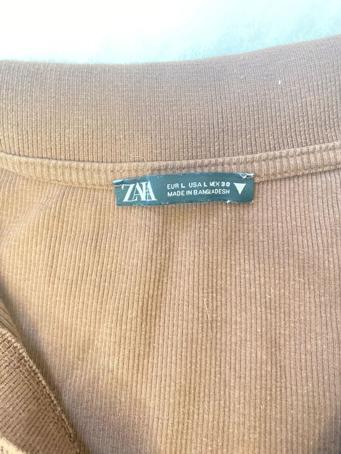 Polo t-shirt zara - photo numéro 2