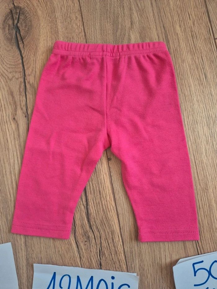 Lot bas fille 12 mois shorts bloomer et Legging pantacourt détente - photo numéro 13