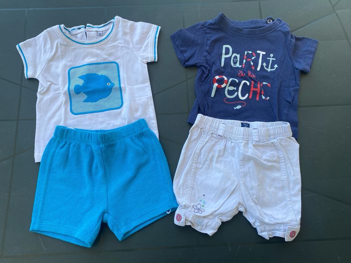 Lot de vêtements été garçon 6-9 mois - photo numéro 4