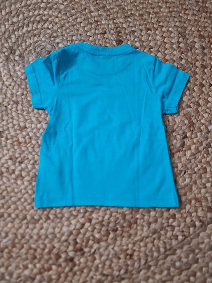 Tee-shirt bleu orchestra 6 mois - photo numéro 2