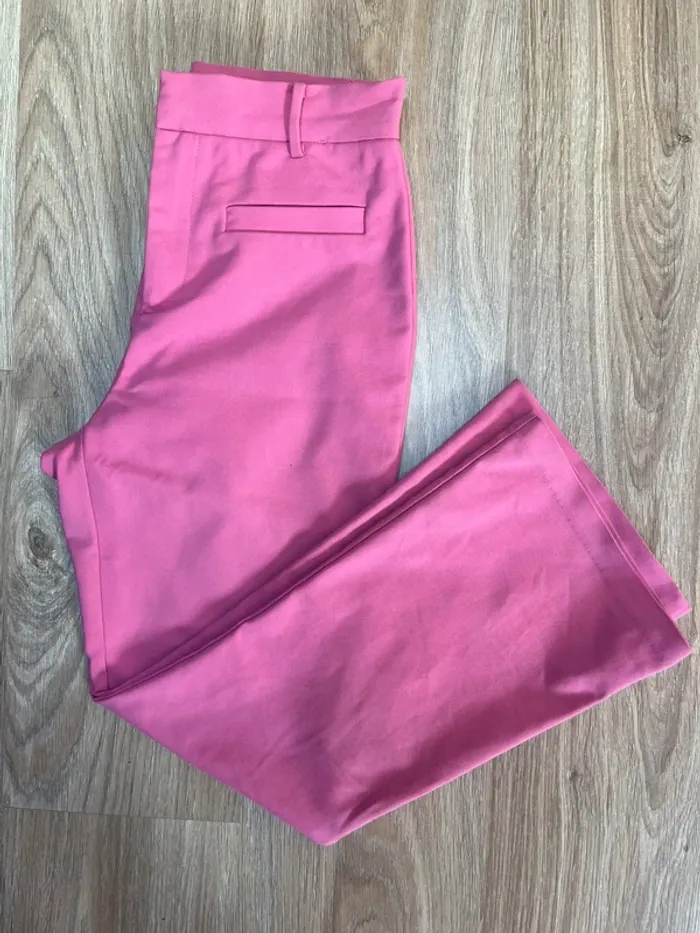 pantalon tailleur rose - photo numéro 3