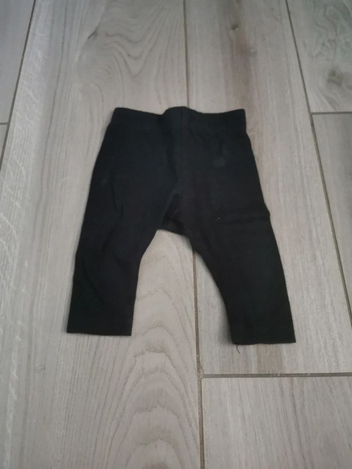 Legging noir 1-3 mois