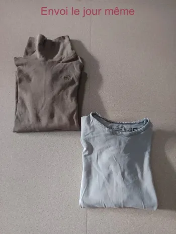 2tee shirt manches longues