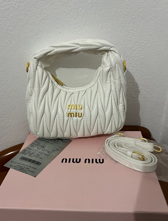 Sac miu miu blanc