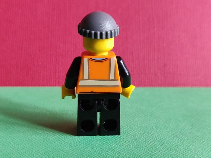 Minifig Lego travaux - Vrai Lego - photo numéro 3
