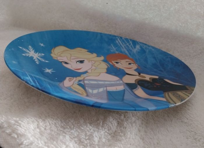 assiette mi-creuse céramique La reine des neiges Frozen Disney - photo numéro 3