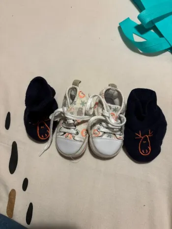 Lot chaussures et chaussons