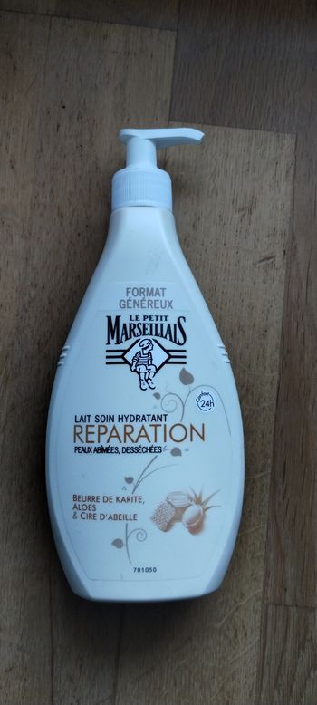 Lait soin réparateur