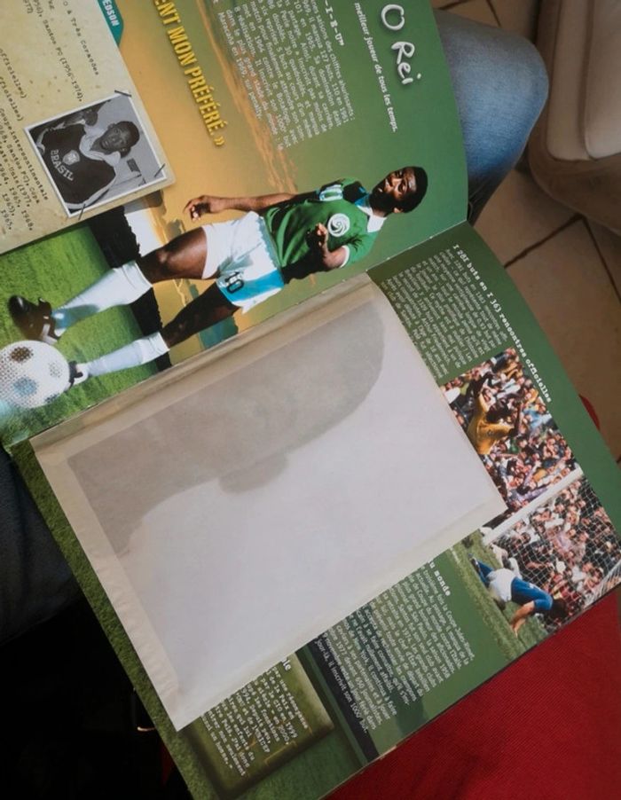 Livre "les légendes du foot" édition larousse - photo numéro 8