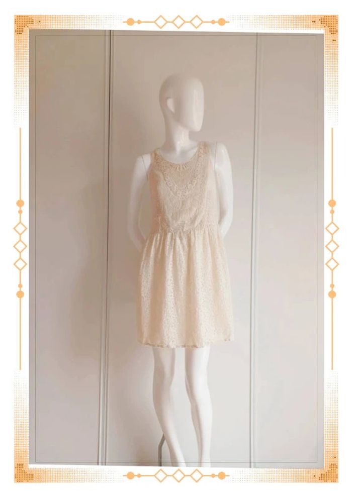 Robe dentelle zara