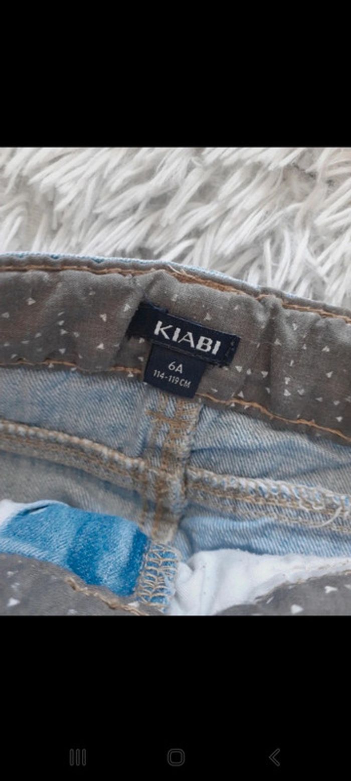 Jupe en jean kiabi 6 ans - photo numéro 2