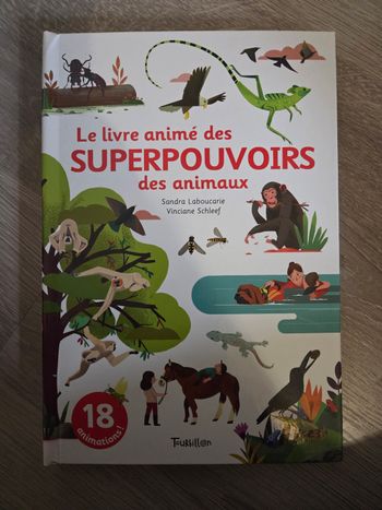 Livre animé des super-pouvoirs des animaux