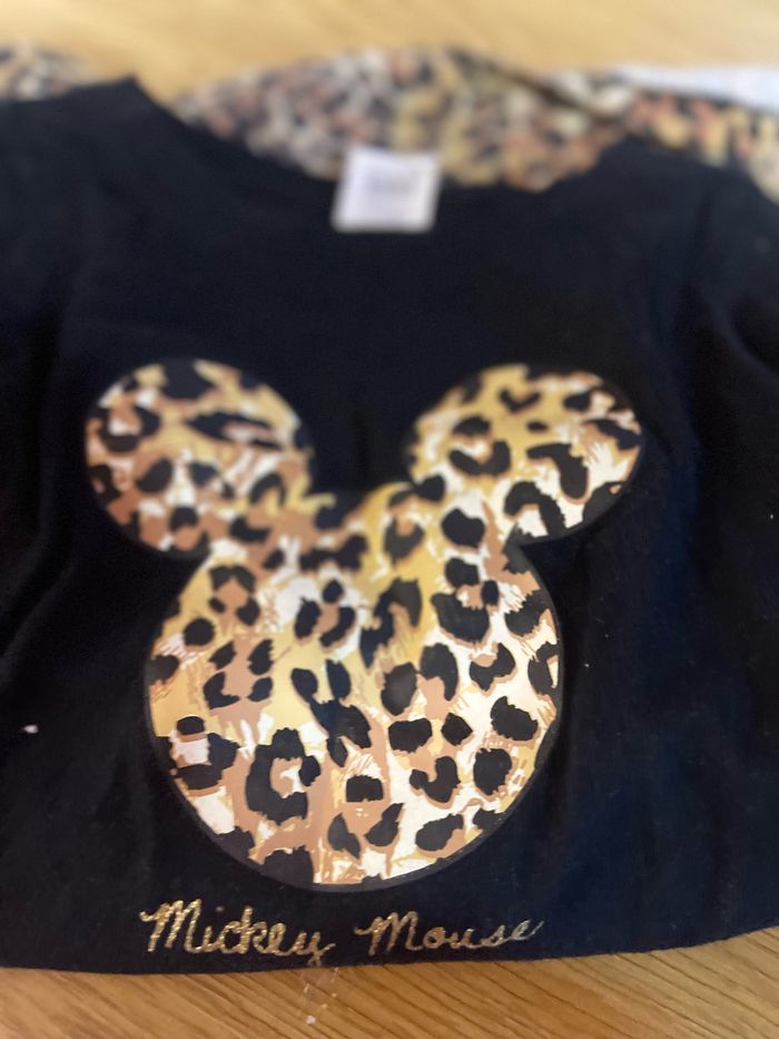 T shirt ML fille taille 116/122 - photo numéro 4