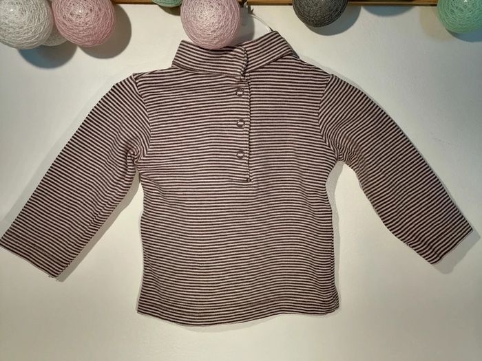 T shirt col roulé - photo numéro 2