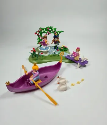 Playmobil Îlot Princesses et gondole