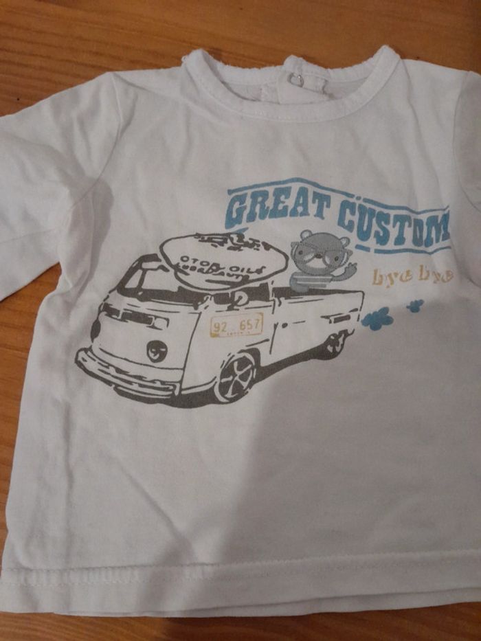 5 tee shirt manches longues Orchestra 9 mois comme neuf - photo numéro 17