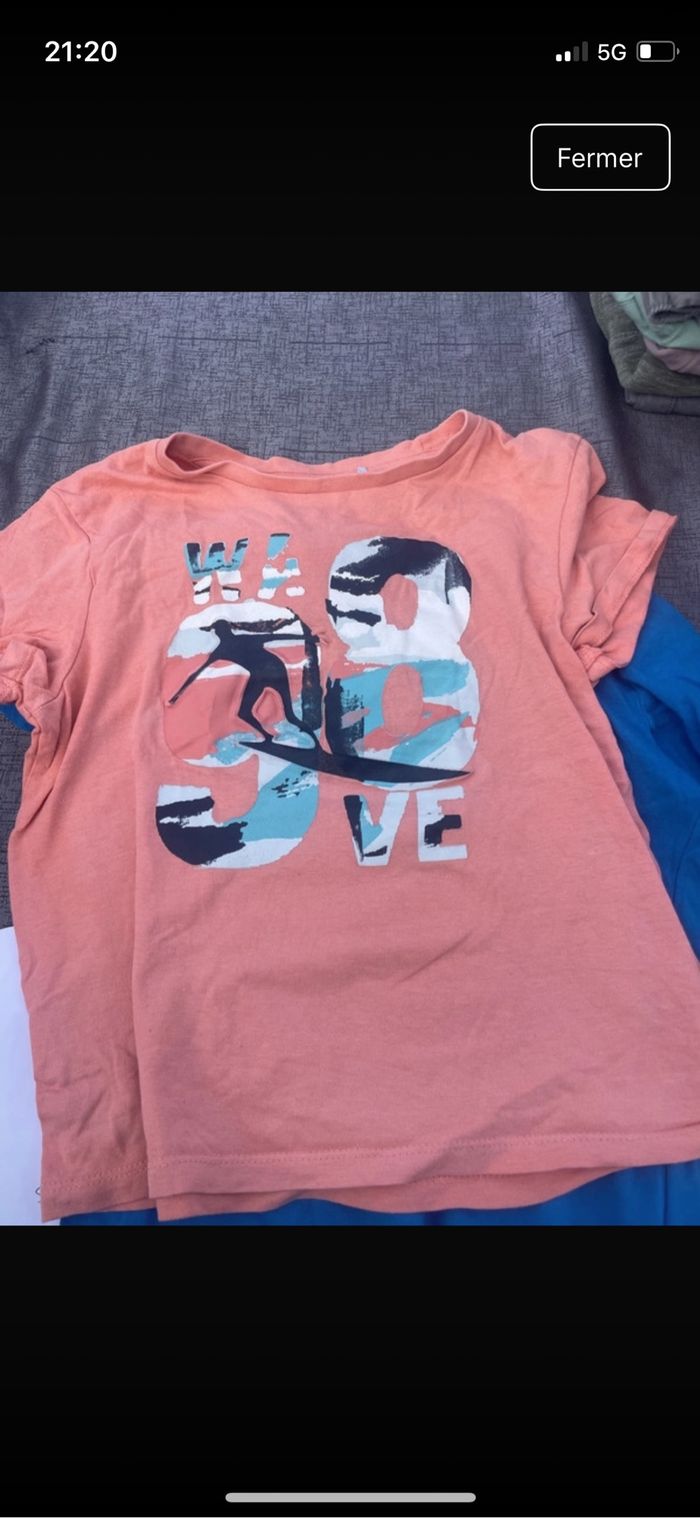 Lot 5 tee shirts - photo numéro 4