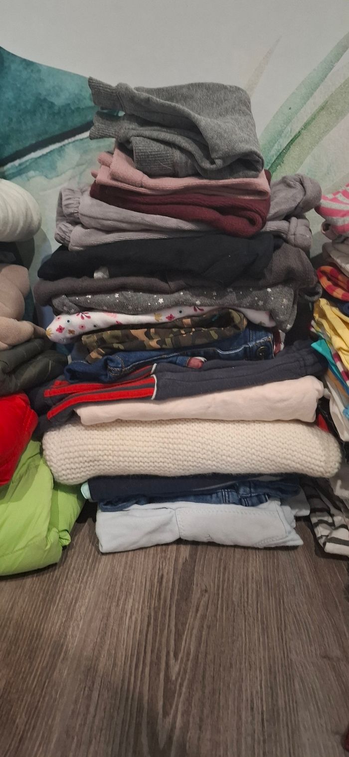 Gros lot vêtements bébé et enfants de la naissance jusqu'à 24 mois, idéal revendeur - photo numéro 4