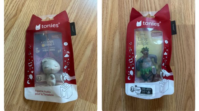 Tonies lot 4 neufs