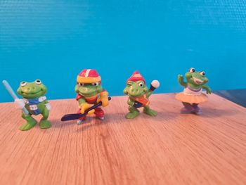 Lot de Figurines Kinder vintage Grenouilles