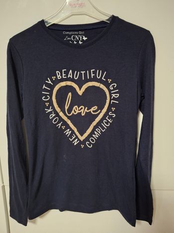 T.shirt manches longues fille