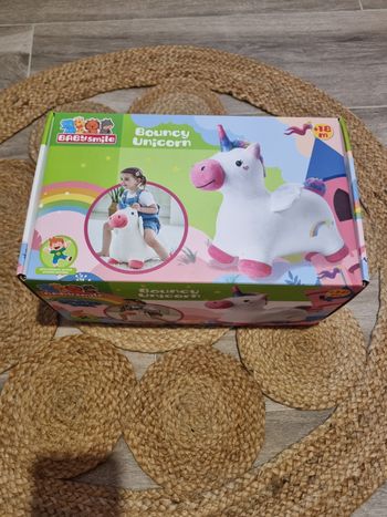 Ballon sauteur licorne