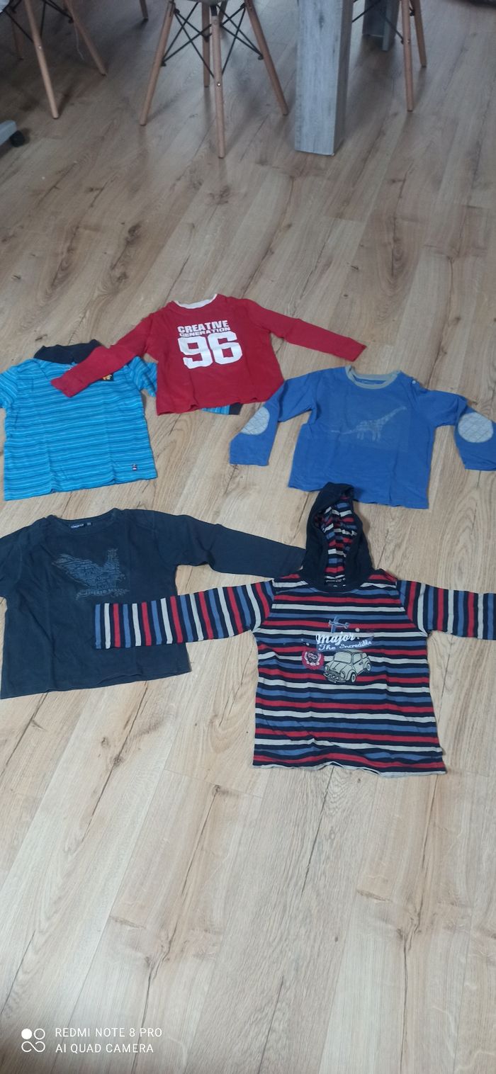 Lot de 5 pulls 6 ans