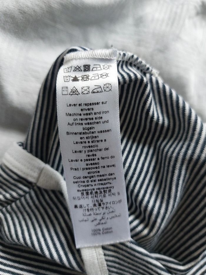 Body Petit Bateau taille 18 mois - photo numéro 4