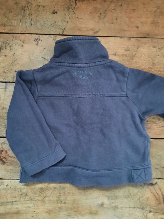 Sweat zippé 6 mois - photo numéro 2