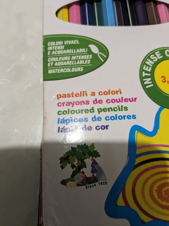 Boite de crayons de couleur Giotto Stilnovo , couleurs intenses et aqurellables. - photo numéro 4