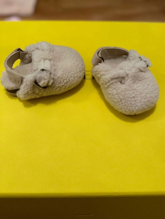 Chaussons sherpa baby gap