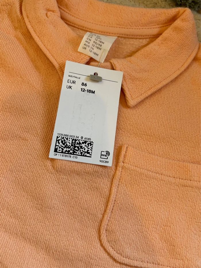 Polo orange - photo numéro 3