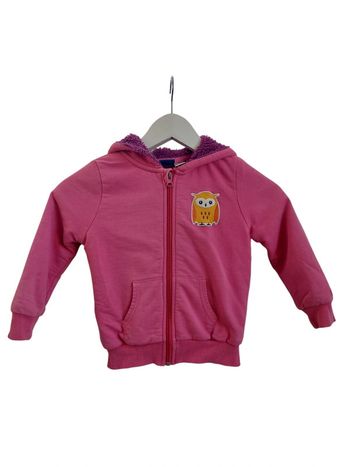 Veste à capuche zippée doublure fourrée hiver 4 ans