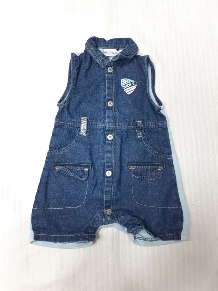 Combinaison en jean Kiabi 3 mois