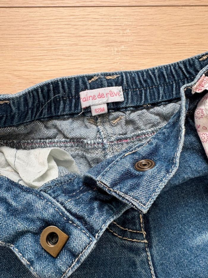 Ensemble bébé fille peu porté – Jean+ pull - photo numéro 4