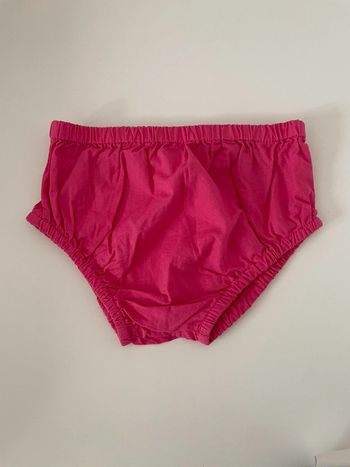 Culotte rose 3 mois bébé fille