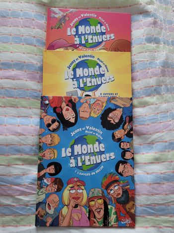 3 BD Le monde à l'envers 